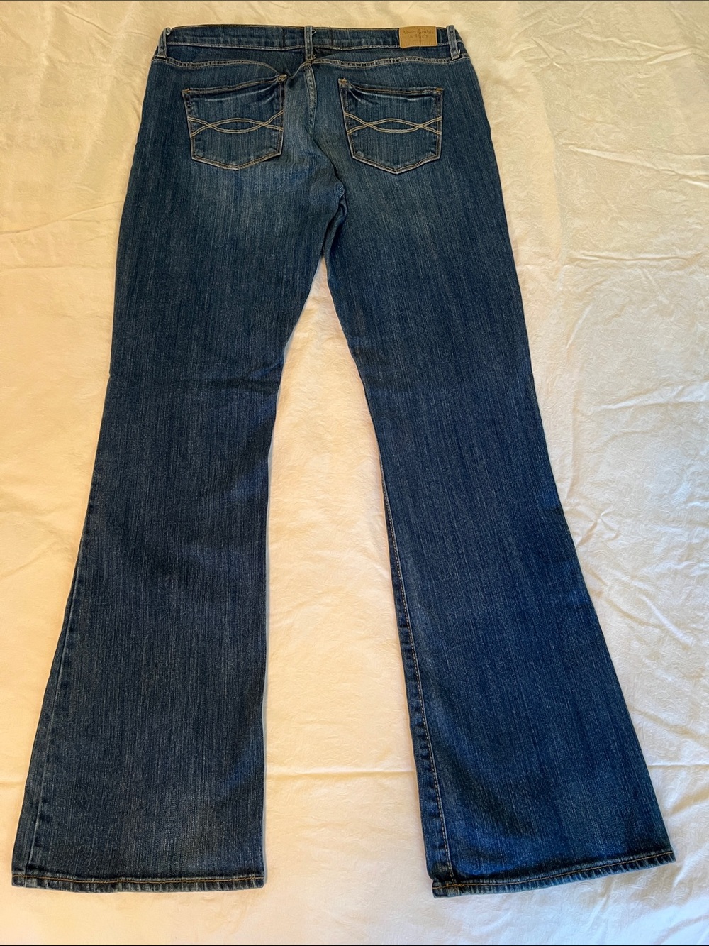 Abercrombie & Fitch Dark Blue Flare Jeans